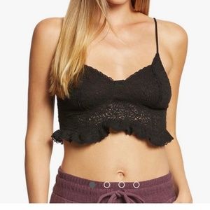 NWT Free People Fleur Crop Cami Bralette